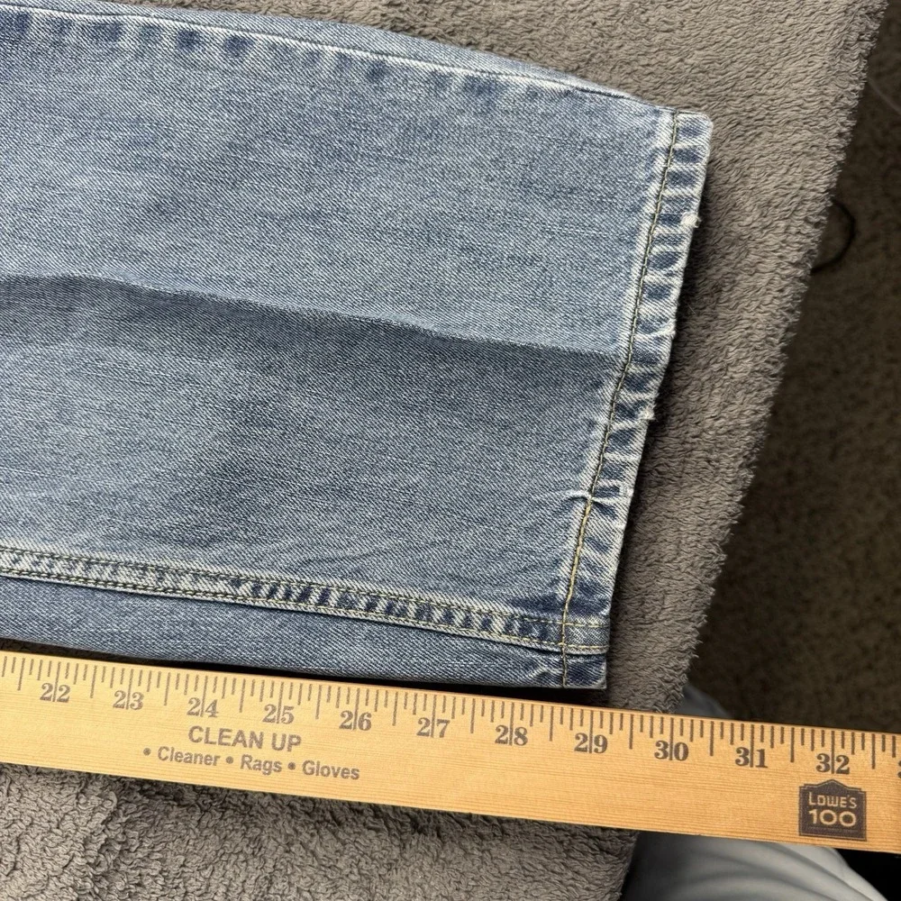Levis 505 Jeans Mens 40 X 30 Blue Lite Straight Leg Regular Fit Denim Pants